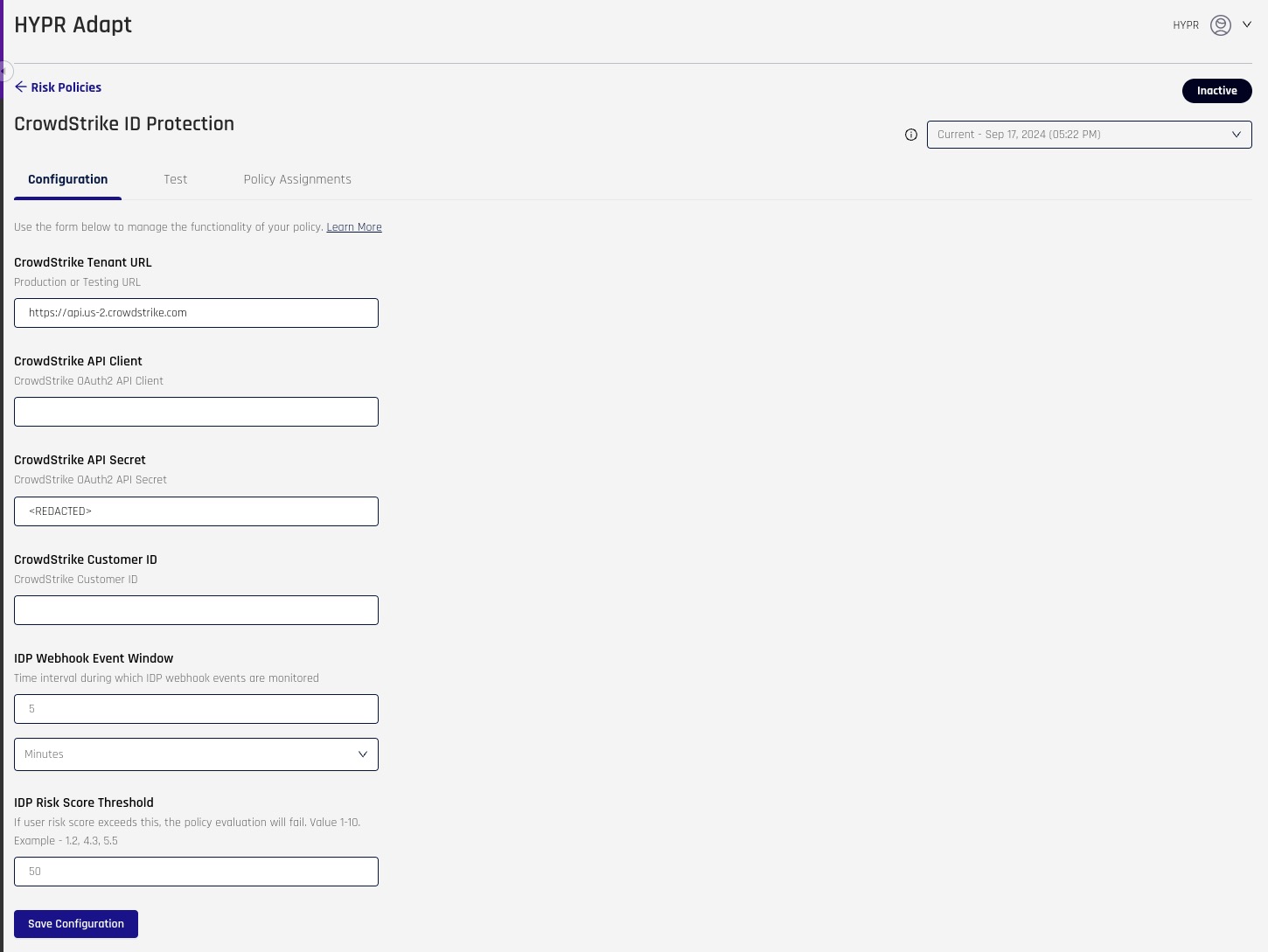 CrowdStrike OAuth2 API clients