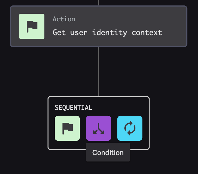 Add condition step