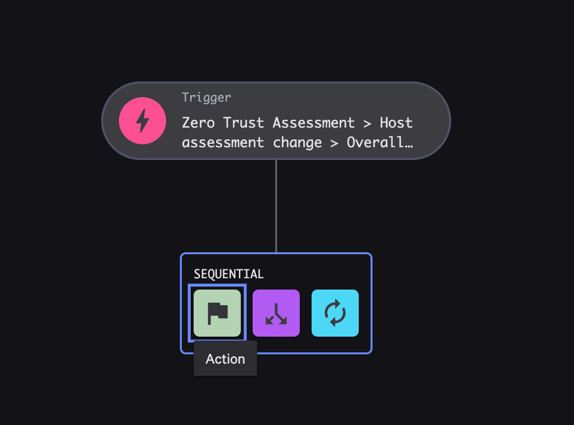 Add action step