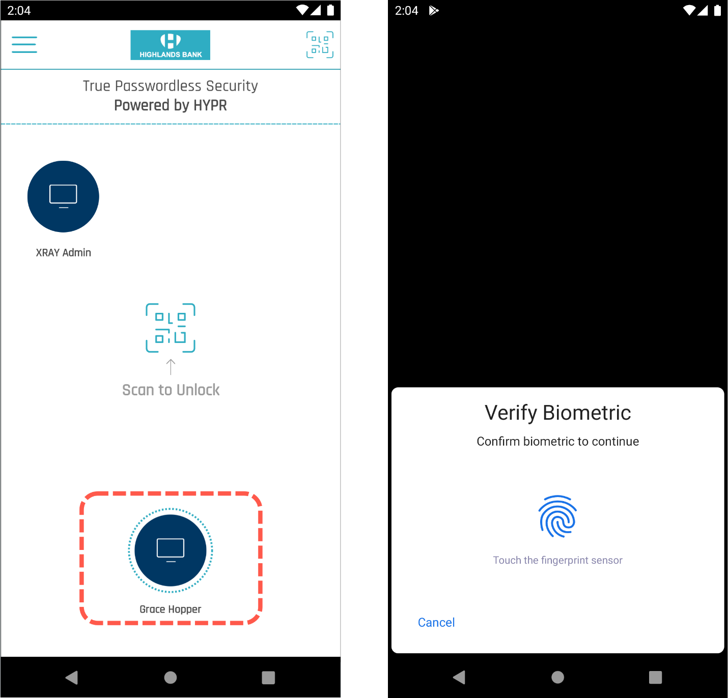 Roaming user login